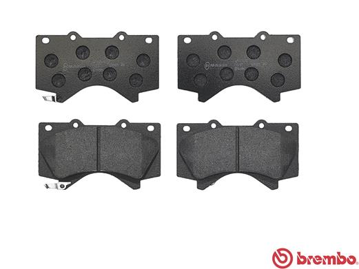 A.B.S. P 83 107 BREMBO Bremsbelagsatz, Scheibenbremse